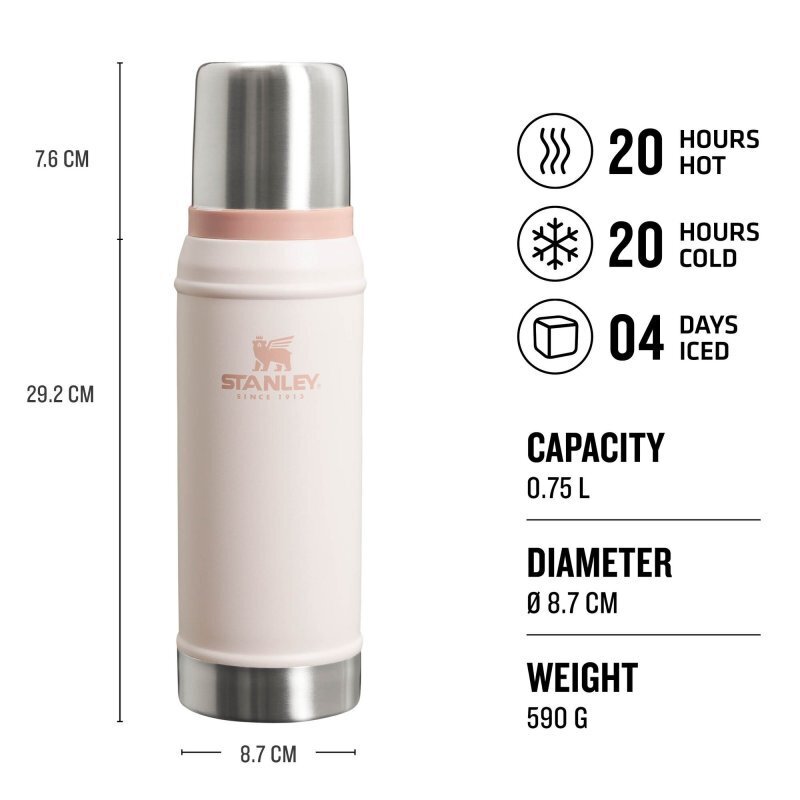 STANLEY The Legendary Classic Bottle 750ml Rose Quartz 2
